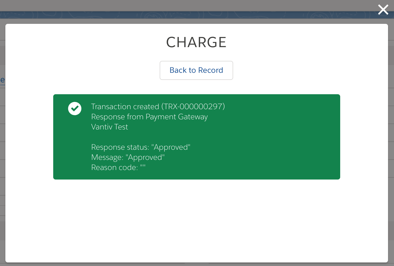 Vantiv Charge